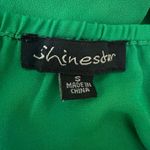 Shinestar  Women's Green Lace Trim Cami Top Size Small Photo 2
