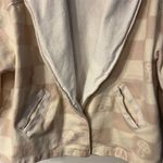 Urban Outfitters  Wide Sleeve Oversized Mushroom Checkerboard‎ Wrap Jacket XS/S Photo 5