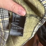 Divided H&M Mini Dress Black, white and yellow plaid. Short sleeves. Size 2 Photo 6