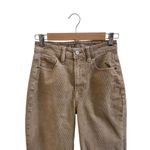 American Eagle  Tan Stretch Mom Straight Corduroy Pant Size 2 Regular Photo 4