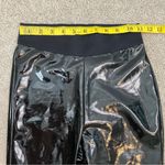 7 For All Mankind ‎ Liquid PU Latex Leggings Black XS Photo 8