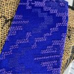 Anthropologie Maeve  Averie Jacquard Dress Blue 2 Embroidered Aztec Sleeveless Photo 7