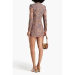 Zimmermann  Paisley-Print Crepe Mini Dress Photo 1
