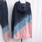 PINK - Victoria's Secret Pink Victoria’s Secret set tie dye print small/large blue and pink jogger set​​​ Photo 10
