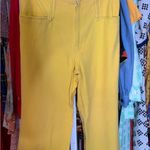 Free People 60’s 70’s Yellow Wide Leg/Flare Pants Photo 1