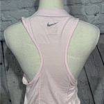 Nike running Light Pink Tank with Floral Accents size small Photo 6