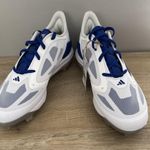 Adidas  Sneaker Women 8.5 White/Team Royal Blue Adizero Purehustle 3 Elite Soccer Photo 4