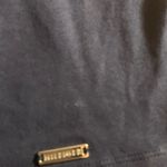 Tommy Hilfiger White, Gray, and Black Midi Dress Photo 5