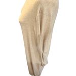 Mod Ref  Long Sleeve Knit Midi Dress Mock Neck‎ Casual Comfort Beige Neutral Photo 4