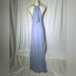 Halston Heritage  Mock Neck Sleeveless Cape front dress | 14 NWT Photo 2