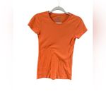 Faded Glory  Orange Short Sleeve T-Shirt XS Photo 4