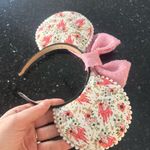 Handmade Minnie Mouse Mickey Mouse Cinderella Castle  Disney Ears Sequins Headban Photo 2