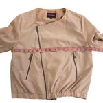 Vigoss Blush Pink Side Zipper Moto Jacket Photo 6