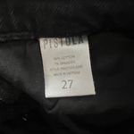 Pistola  Nico Ember High Rise Skinny Distressed Black Jeans‎ Size 27 Denim Slim Photo 6