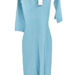 By Malene Birger Blue Scalloped Velame Off Shoulder Maxi Dress Size XS New Photo 2