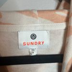 Sundry Anthropologie  Erin Zebra-Striped Hoodie Photo 3