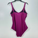 DKNY NWT Women's One-Piece Starburst Swimsuit L Photo 2