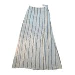 VICI White Striped Fitted Maxi Skirt Women Size Small NWT | 9-15 Photo 1