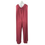 Free People Women's Red Pink Sleeveless Palazzo Wide Leg Romper Jumpsuit Size M Photo 2