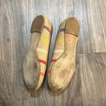 Tory Burch Women's Striped Flats with Gold Logo Photo 7