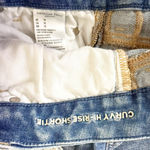 American Eagle  Curvy Hi-Rise Shortie Denim Shorts size 10 Photo 4