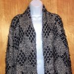 BCBGMAXAZRIA Cozy Fuzzy BCBG Maxazria Waterfall Cardigan Size S/M Photo 1