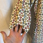 J. McLaughlin  Gilchrist 3/4 Sleeve Horsebit Button Up Shift Shirt Dress Photo 3