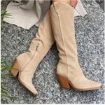 Vince Camuto Tan Tall Knee High Leather Boots(Size 6M) Photo 10