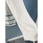 Basic Editions Womens Ribbed White & Black Sweater Size Large Photo 4