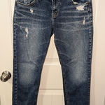 Silver Jeans Silver Jean Co Sam Crop Mid Rise Jeans W29/25 Medium Wash Photo 0