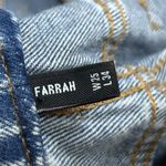 Driftwood FREE PEOPLE X  FARRAH FLARE JEANS Size 25 Western Patchwork Stripe 34" Photo 6