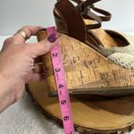 Altar'd State ALTAR’D STATE Women’s Natural Abie Cork Platform Crochet Size 8 Photo 11