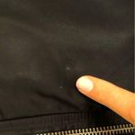 Topshop Women’s Black and Gold Bomber Puffer Jacket Size 6 / M Photo 4