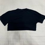 Babaton  Black Crop Top Photo 3