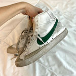 Nike Blazers Green Swoosh Photo 0