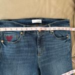 The Loft Embroidered Modern Straight Jeans Photo 2