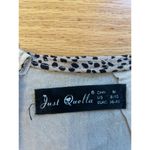 Just Quella  leopard ruffle wrap‎ skirt size medium Photo 1
