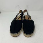 Kanna Thanos Black Suede Closed Toe Espadrilles Made in Spain Size 41 Slingback Photo 1