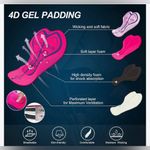 NORTHHILL Women's 5" Cycling Underwear Padded Bike Shorts Black size Small Photo 4