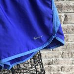 Nike  Dri Fit Running Shorts Ladies  Small Blue EUC Photo 1