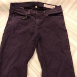 Rag and Bone Skinny Maroon/Brown Jeans Photo 2