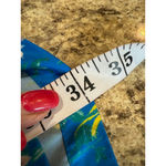 UGG Women's  Blue Yellow Floral Seahorse Pajama Set S Photo 7