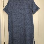 Pure Jill J.Jill short sleeve tunic dress side slits women's size XS blue‎ tones Black Photo 6