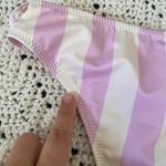 Solid & Striped Elle Striped Purple Bikini Bottoms Belt Loops (Medium) Photo 4