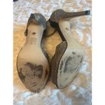 Nina  Rimma Dress heel 4” silver sparkled black wedding 7 Photo 2