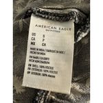 American Eagle Women’s Top, Black With Daisies, Over Sized, Flowy, Open Back, S Photo 6