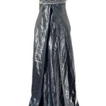 90s Prom Dress Silver Size undefined Photo 0