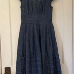 Eshakti XS/S Classic Blue Midi Dress Photo 2