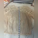 Free People ‎ sequin beaded embellished boho top size S BIN I Photo 11