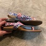 Vionic  Sandals Citrine Ella Flats Size 8 Comfort Multi‎ Color Leather Sling Back Photo 4